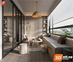 Balcony Skp Files
